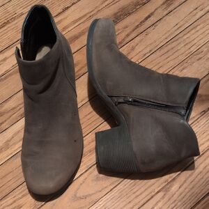 Clarks Brown Ankle Boots
